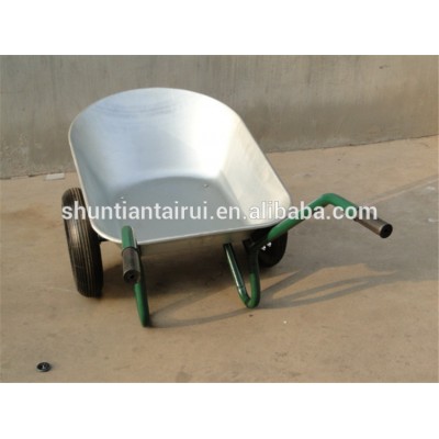 two wheel wheelbarrow/stainless steel wheelbarrow