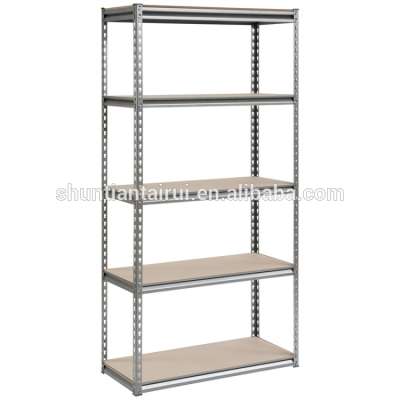 Steel rack store shelf display