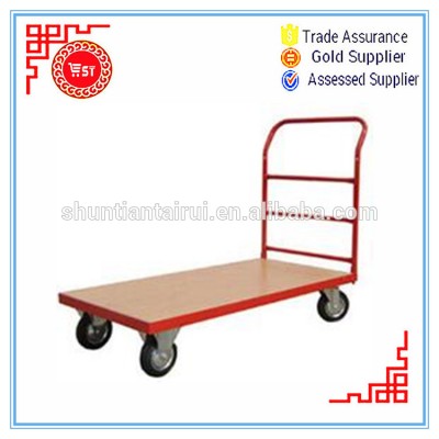 Folding 4-wheels Metal Platform Truck