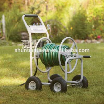 Stainless Steel Garden hose reel cart