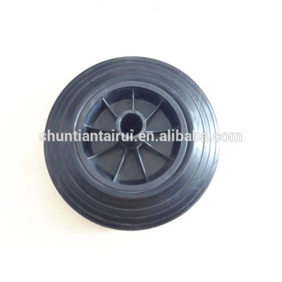 200mm rubber wheel for garbage cart