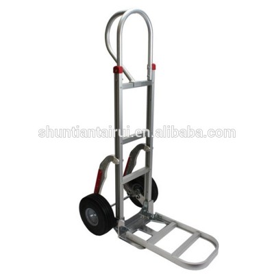 heavy duty metal hand trolley 500kg/Steel hand trolley with wheels