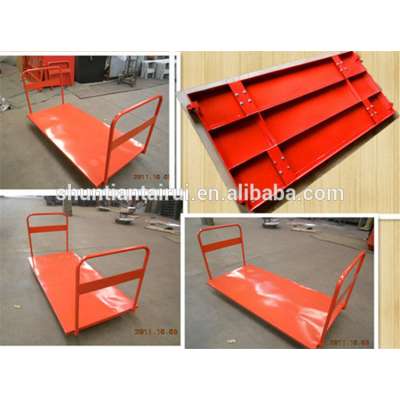 flat hand truck/foldable truck/folding trolley/4 wheels hand truck