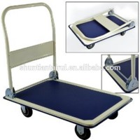 Heavy-duty Stainless Steel Platform Trolley Cart